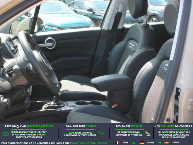 Fiat 500 E-Torq 1.6 110 ch BVM Brun de 2017