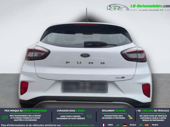 Ford Puma 1.0 EcoBoost 125 ch mHEV BVM Blanc de 2023