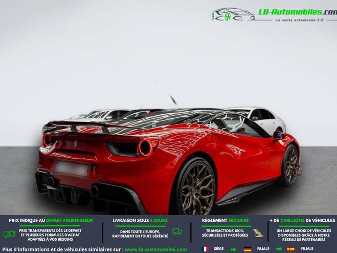 Ferrari 488 4.0 V8 670ch Rouge M�tallique de 2018