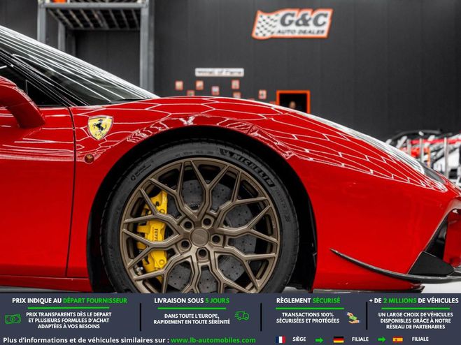 Ferrari 488 4.0 V8 670ch Rouge M�tallique de 2018