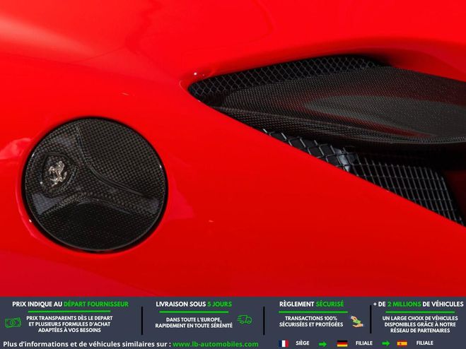Ferrari F8 Spider 3.9 V8 BiTurbo 720ch Rouge de 2022