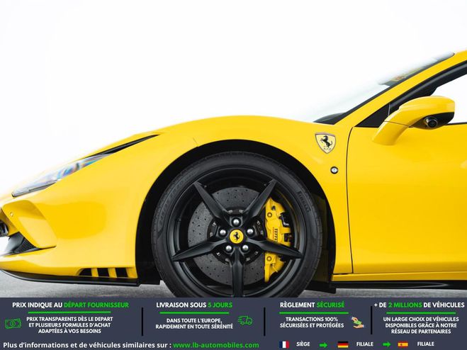 Ferrari F8 Spider 3.9 V8 BiTurbo 720ch Jaune de 2022