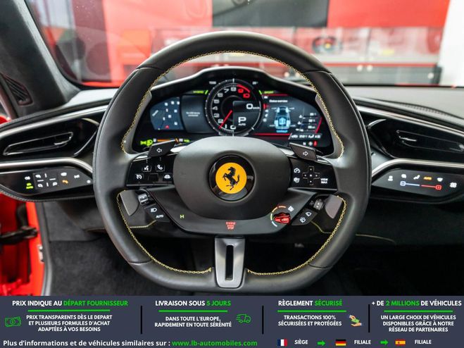 Ferrari 296 GTB 3.0 Turbo V6 Hybride 830 ch Rouge M�tallique de 2024