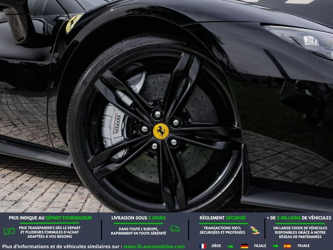 Ferrari 296 GTB 3.0 Turbo V6 Hybride 830 ch Noir M�tallique de 2022
