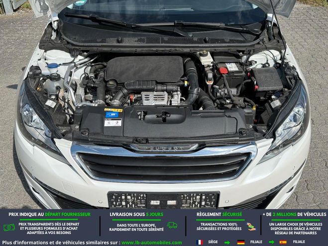 Peugeot 308 1.2 PureTech 110ch  BVM Blanc M�tallique de 2016