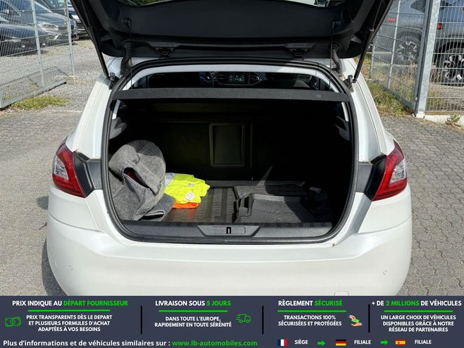 Peugeot 308 1.2 PureTech 110ch  BVM Blanc M�tallique de 2016