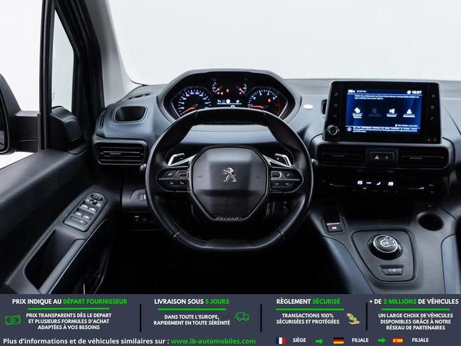 Peugeot Rifter PureTech 130  BVA 5pl Noir de 2020