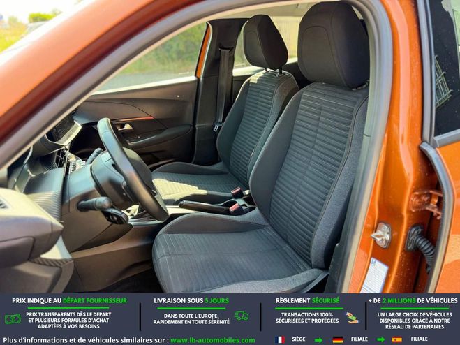 Peugeot 2008 PureTech 100  BVM Orange M�tallique de 2021