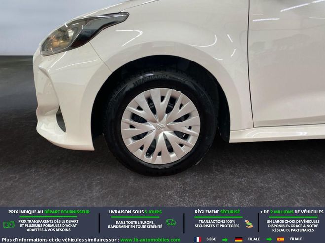 Toyota Yaris 70 VVT-i BVM Blanc de 2023