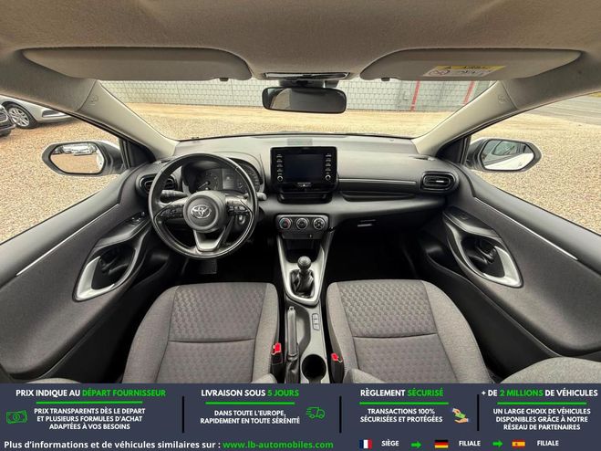 Toyota Yaris 70 VVT-i BVM Blanc M�tallique de 2022