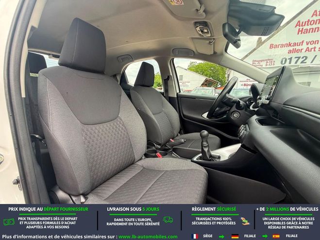 Toyota Yaris 70 VVT-i BVM Blanc M�tallique de 2022