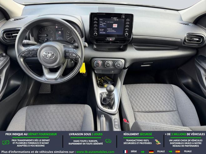 Toyota Yaris 70 VVT-i BVM Blanc de 2023