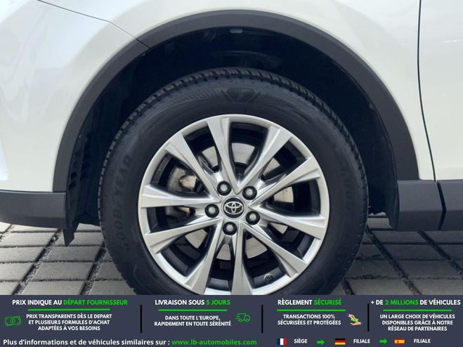 Toyota RAV 4 Hybride 197ch 2WD BVA Blanc M�tallique de 2016