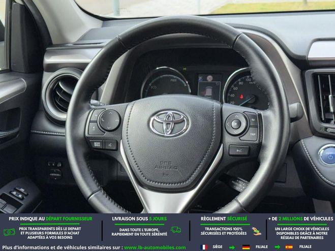 Toyota RAV 4 Hybride 197ch 2WD BVA Blanc M�tallique de 2016