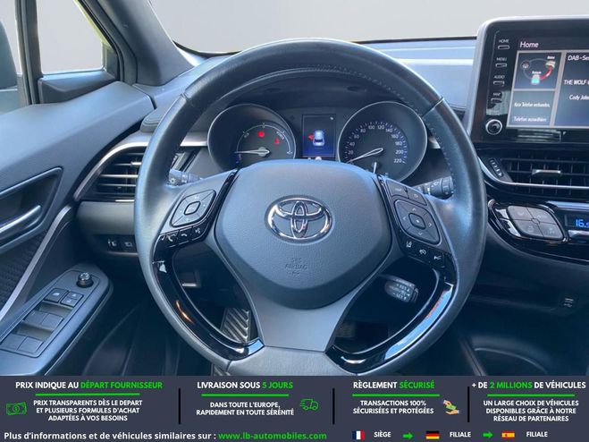 Toyota C HR Hybride 1.8L 122 ch BVA Blanc de 2022