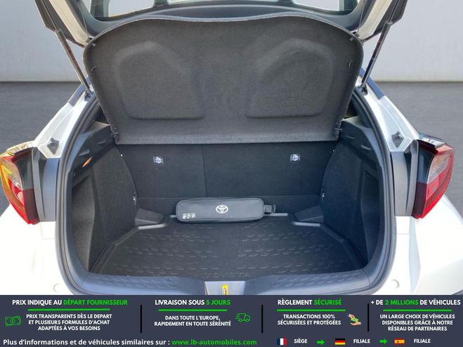 Toyota C HR Hybride 1.8L 122 ch BVA Blanc de 2022