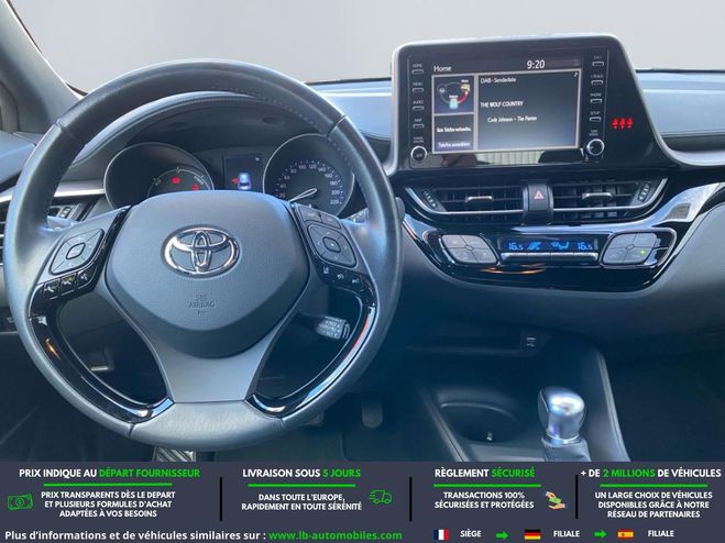 Toyota C HR Hybride 1.8L 122 ch BVA Blanc de 2022