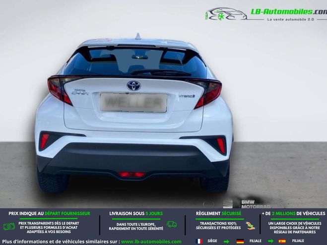 Toyota C HR Hybride 1.8L 122 ch BVA Blanc de 2022