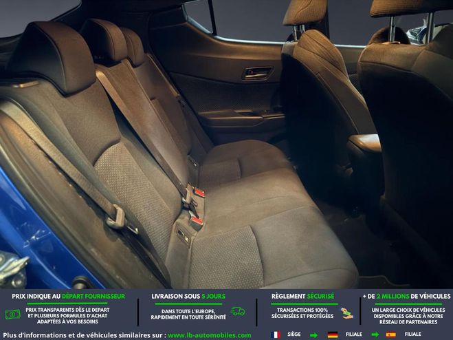 Toyota C HR Hybride 1.8L 122 ch BVA Bleu M�tallique de 2019