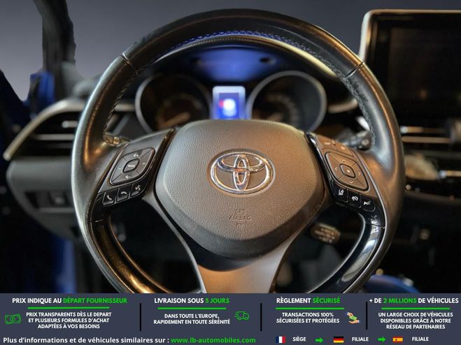 Toyota C HR Hybride 1.8L 122 ch BVA Bleu M�tallique de 2019
