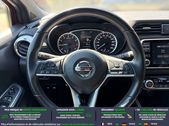 Nissan Micra DIG-T 117 Rouge M�tallique de 2019