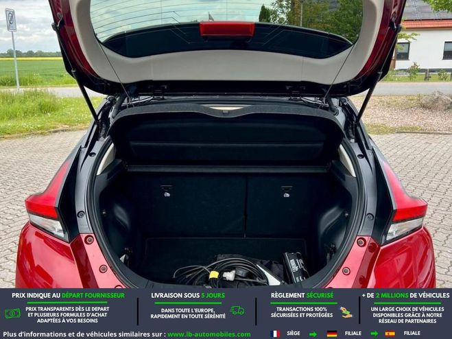 Nissan Leaf Electrique 40kWh 150 ch Rouge M�tallique de 2022