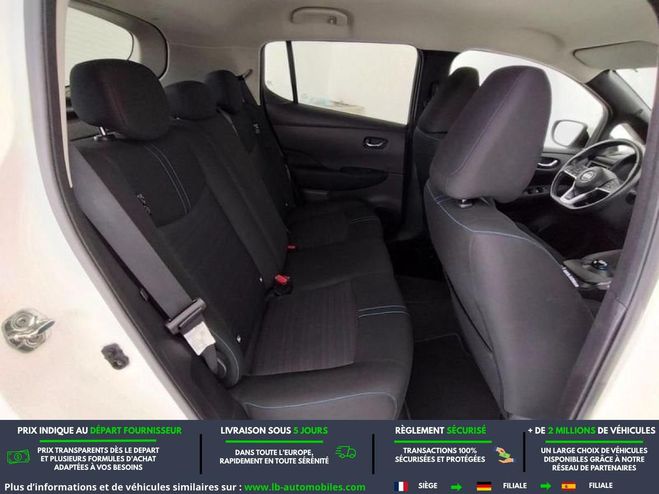 Nissan Leaf Electrique 40kWh 150 ch Blanc M�tallique de 2022