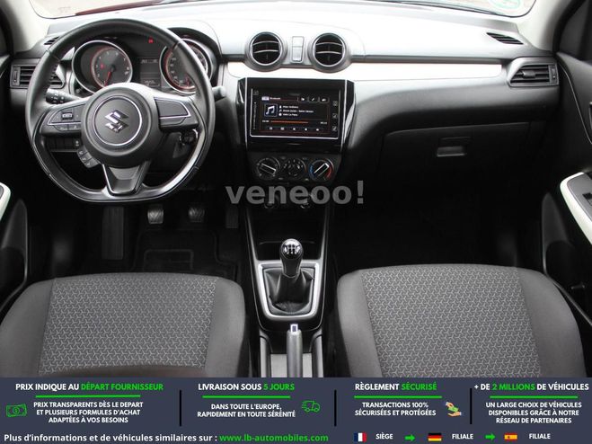 Suzuki Swift 1.2 Dualjet Allgrip 90ch Rouge M�tallique de 2018