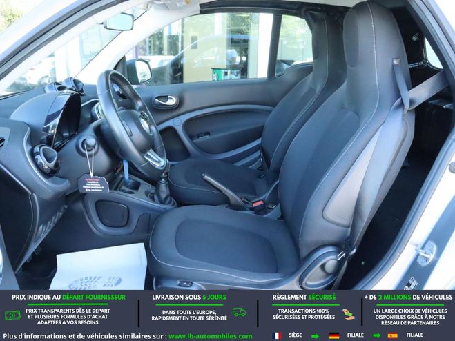 Smart Fortwo 0.9 90 ch BVM Gris de 2017