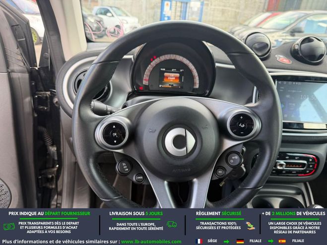 Smart Fortwo 0.9 90 ch BVM Noir de 2019