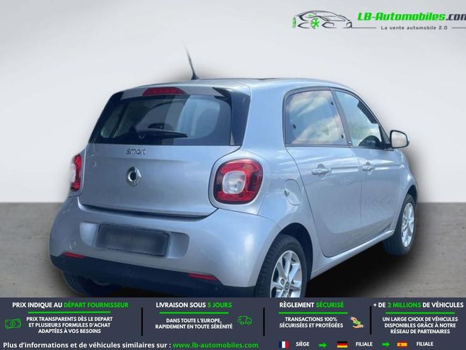 Smart Forfour 0.9 90 ch  BVA Argent� M�tallique de 2016