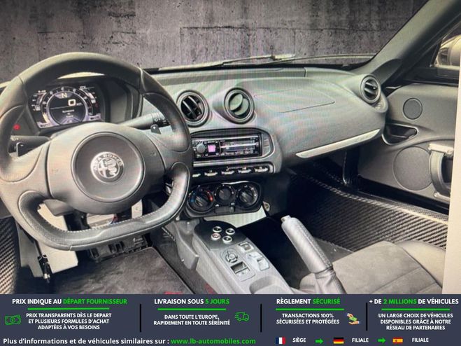 Alfa romeo 4C 1750 Tbi 240 ch BVA Noir de 2017