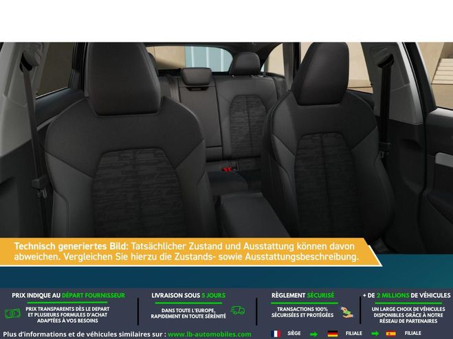 Audi A6 TDI 204 ch Quattro Blanc M�tallique Mate de 2025
