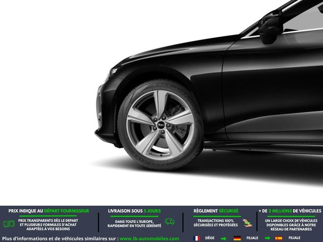 Audi A6 40 TDI 204 ch Quattro Noir M�tallique de 2025