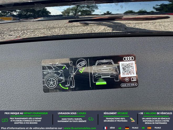 Audi A6 TDI 204 ch Noir M�tallique de 2025
