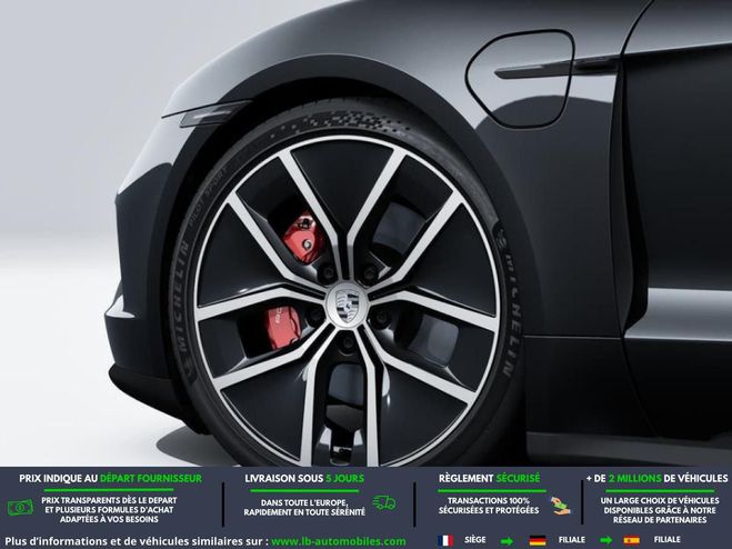 Porsche Taycan 4S 598 ch avec batterie performance plus Noir M�tallique de 2024