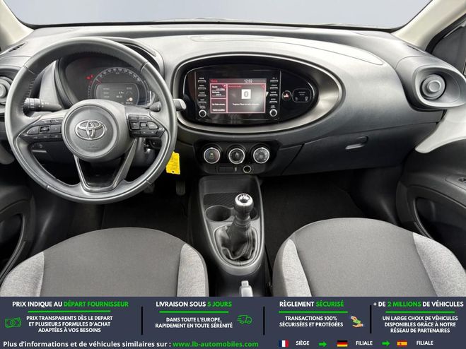 Toyota Aygo 1.0 VVT-i 72 BVM Blanc de 2023