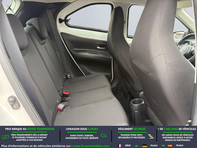Toyota Aygo 1.0 VVT-i 72 BVM Blanc de 2023