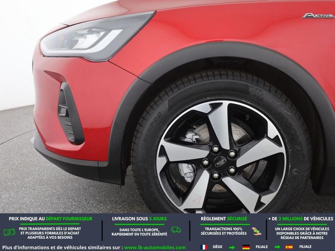 Ford Focus 1.0 Flexifuel 125 mHEV BVA Rouge M�tallique de 2023