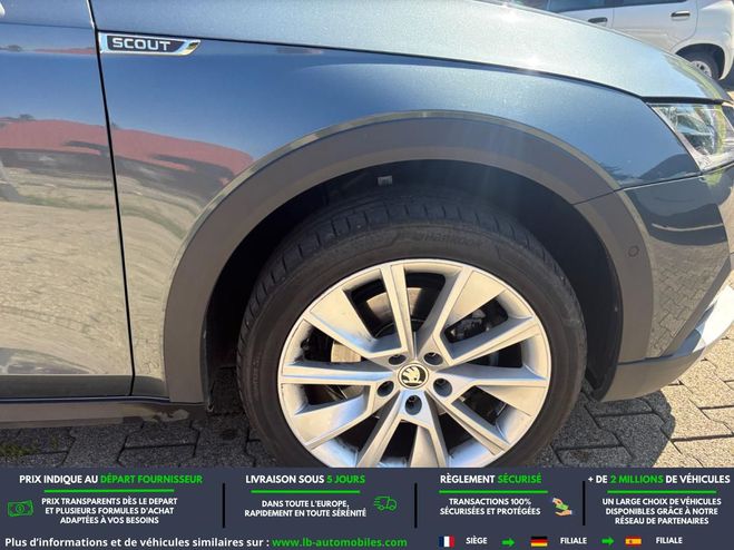 Skoda Octavia 2.0 TDI 200 ch BVA 4x4 Gris M�tallique de 2021