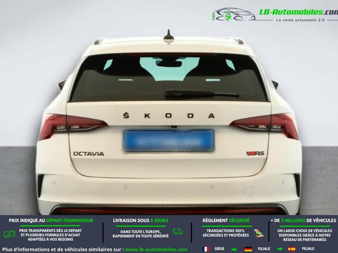 Skoda Octavia 2.0 TSI 245 ch BVA Blanc M�tallique de 2023