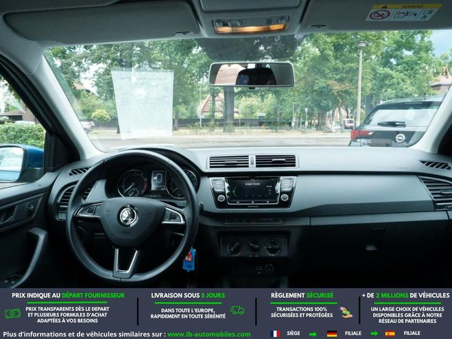 Skoda Fabia 1.0 TSI 95 ch BVM Bleu M�tallique de 2021