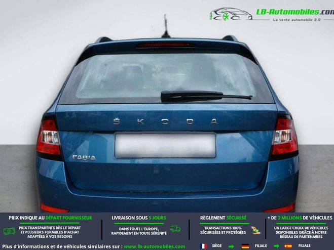 Skoda Fabia 1.0 TSI 95 ch BVM Bleu M�tallique de 2021