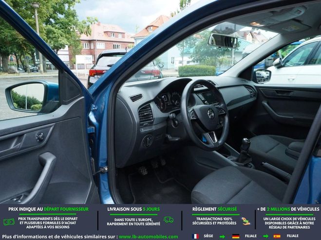 Skoda Fabia 1.0 TSI 95 ch BVM Bleu M�tallique de 2021