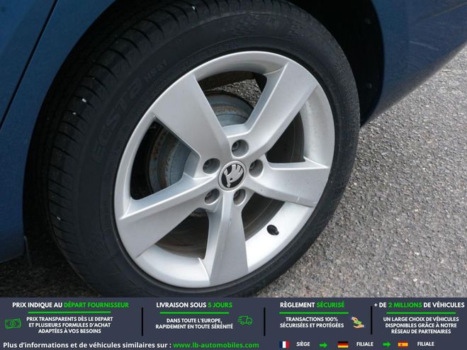 Skoda Fabia 1.0 TSI 95 ch BVM Bleu M�tallique de 2021