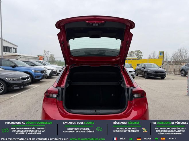 Opel Corsa 1.2 Turbo 100 ch BVA Rouge M�tallique de 2025