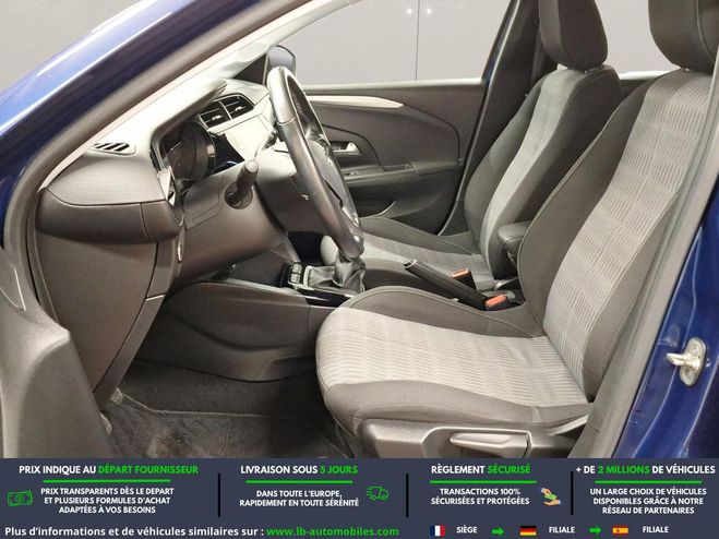 Opel Corsa 1.2 75 ch BVM Bleu M�tallique de 2020