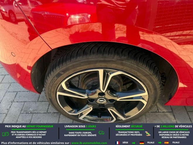 Opel Corsa 1.2 75 ch BVM Rouge M�tallique de 2020