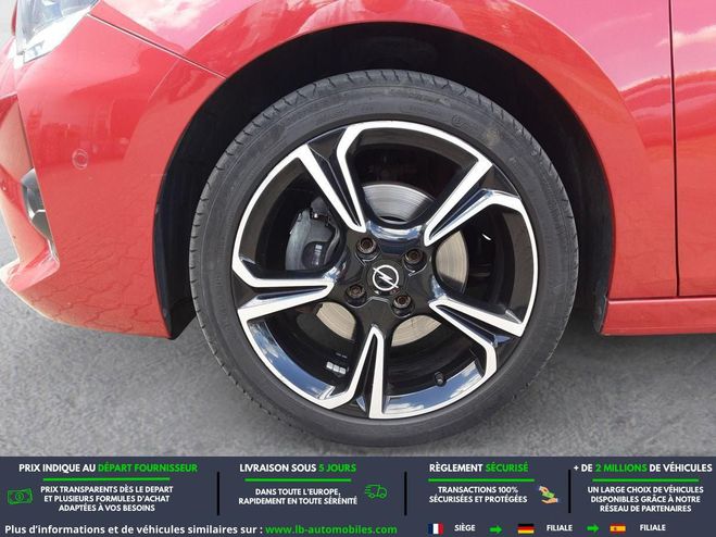 Opel Corsa 1.2 Turbo 130 ch BVA Rouge M�tallique de 2020