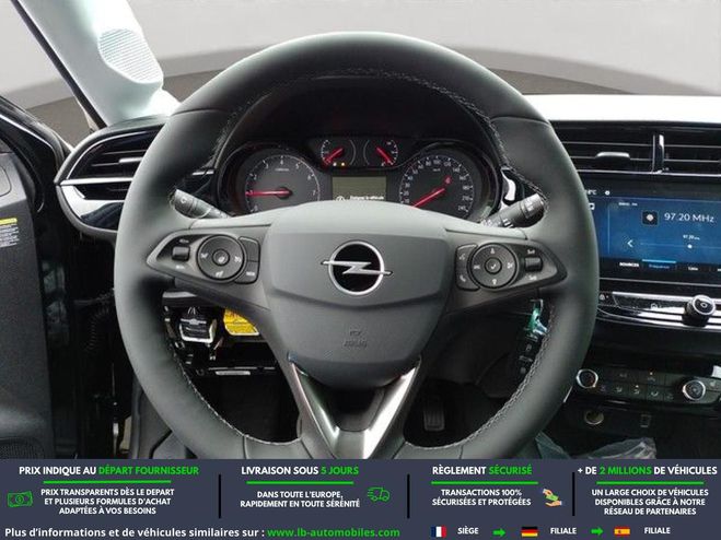 Opel Corsa 1.2 Turbo 100 ch BVM Noir M�tallique de 2025